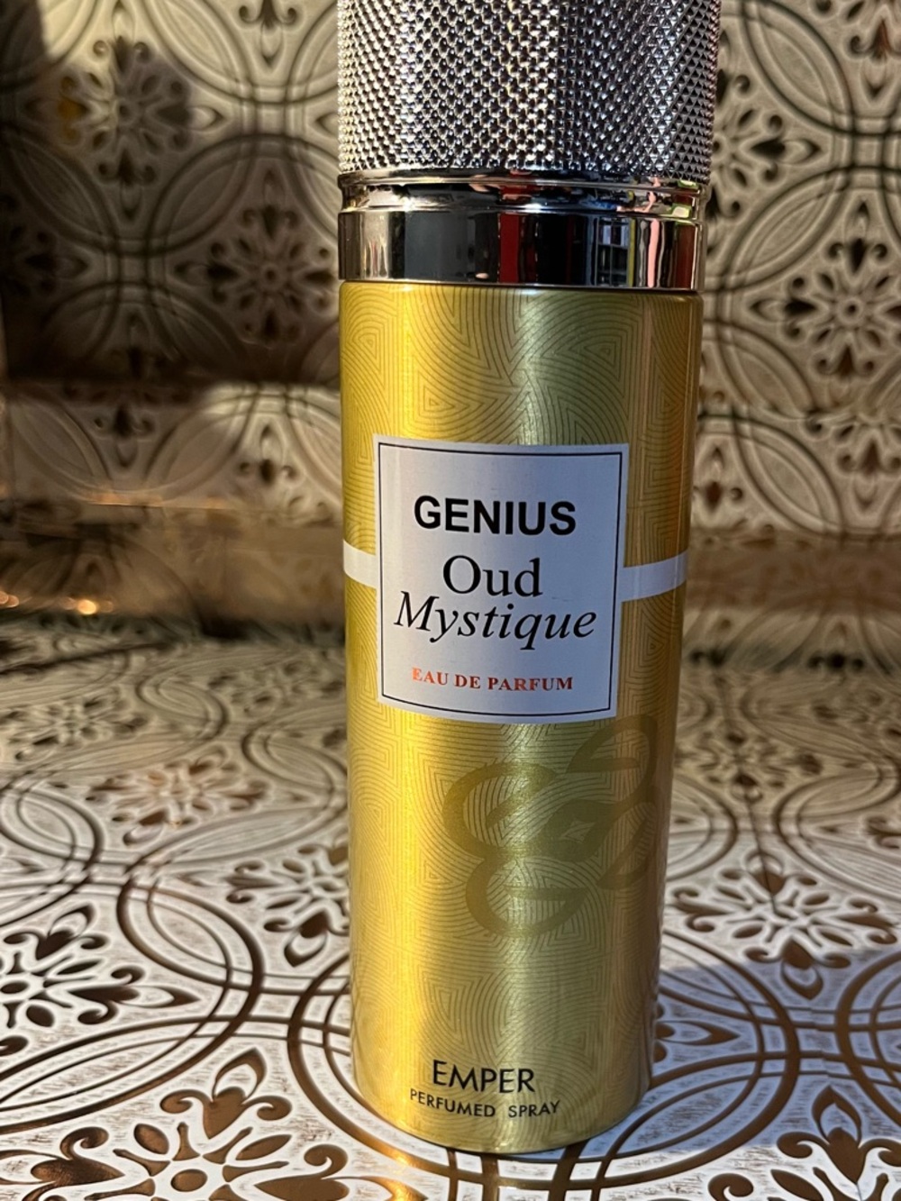 Genius Oud Mystique Perfumed Spray - Gold